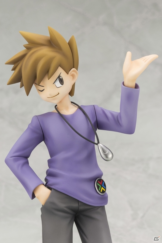 レッドの良きライバル、グリーンがイーブイと共に立体化！ポケットモンスターフィギュアシリーズ第7弾「ARTFX J グリーン with イーブイ」が2018年9月に発売の画像3
