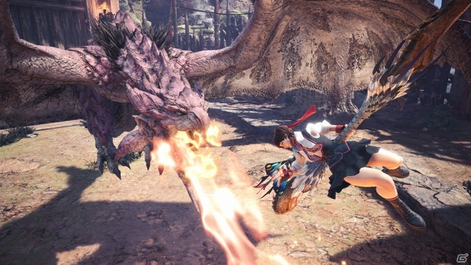 PS4「モンスターハンター：ワールド」ワンセット防具「さくらαシリーズ」が作れる！「ストV AE」とのコラボ第二弾が5月4日より開始の画像2