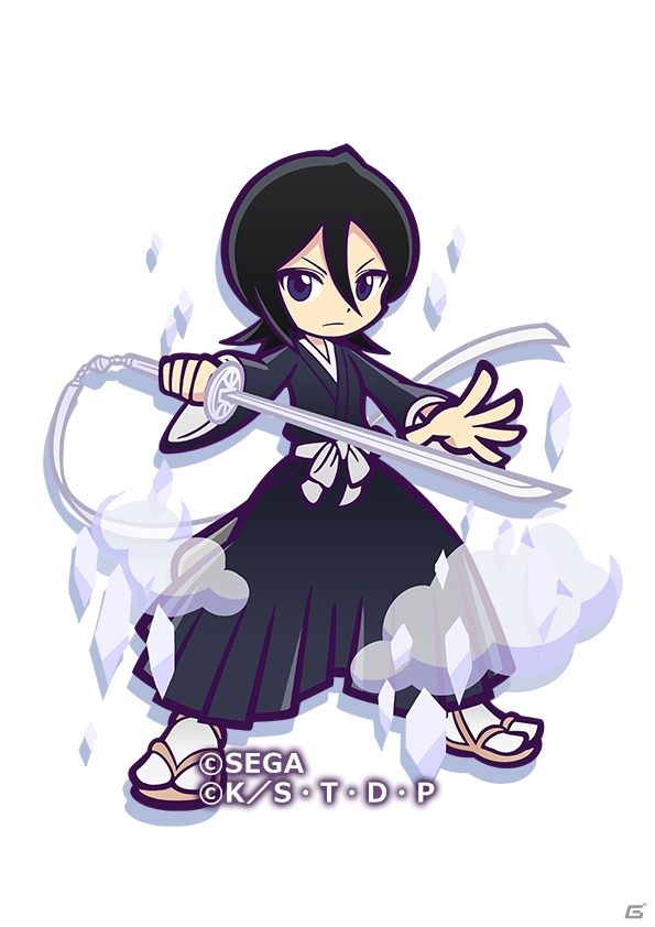 「ぷよぷよ!!クエスト」にて「BLEACH」とのコラボが決定！描き下ろしの「黒崎一護」「朽木ルキア」「コン」が公開の画像4