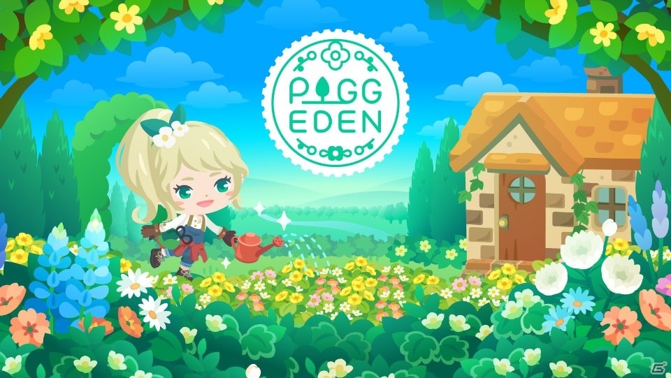 パズルでつむぐ手のひらガーデニング！iOS/Android「ピグエデン」が配信開始の画像1