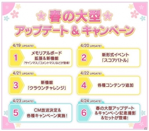 「うたの☆プリンスさまっ♪ Shining Live」最大5日間チャレンジできる「1日1回無料11枚撮影キャンペーン」などを実施！「春の大型アップデート＆キャンペーン」が開始の画像2
