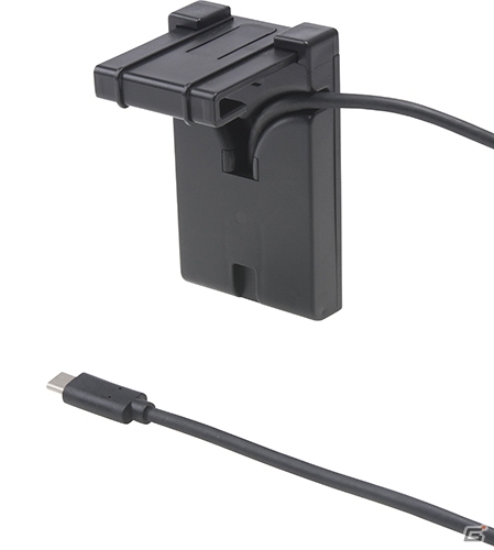 Switch本体をドックに入れずに手軽にTVモードで遊べる！本体保護カバーとも併用可能な「CYBER・ドック延長アタッチメント（SWITCH用）」が4月30日に発売の画像2