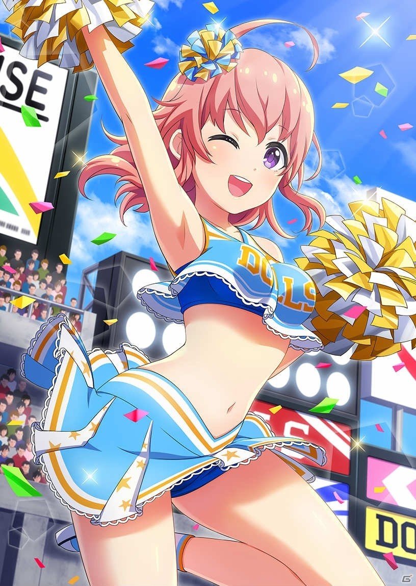 「プロジェクト東京ドールズ」新URカード「チアリーダー」が登場するプレミアムガチャが開始！の画像1
