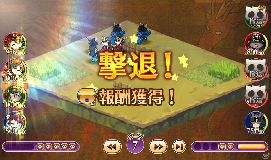 「のぶニャがの野望 ニャぷり！」ねこ武将の入手方法と育成のシステムが公開！大友家のねこ武将の紹介もの画像8