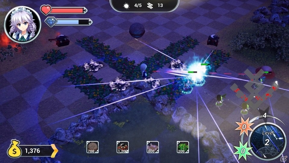 迫りくる敵の大群から拠点を守り切ろう！PS4「幻想郷ディフェンダーズ」が配信開始の画像5
