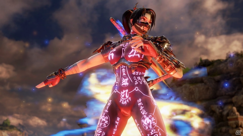 PS4/Xbox One/Steam「ソウルキャリバーVI」に封魔の朧影「タキ」が参戦！速く鋭い斬撃と多彩な蹴り技との組み合わせに注目のPVも公開の画像4