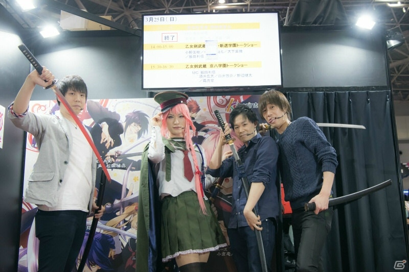 乙女剣武蔵 Animejapan18で開催されたキャストトークイベントの公式レポートが到着 Gamer