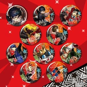 「ペルソナ3 ダンシング・ムーンナイト」「ペルソナ5 ダンシング・スターナイト」特別課外活動部と心の怪盗団の缶バッジが登場！の画像2