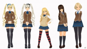 「スクールガールストライカーズ2」始動！メンバーの「キラル世界」での髪型＆制服など注目ポイントを紹介の画像11
