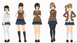 「スクールガールストライカーズ2」始動！メンバーの「キラル世界」での髪型＆制服など注目ポイントを紹介の画像12