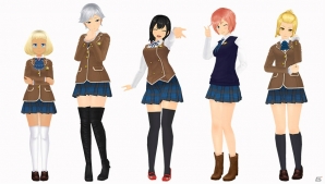 「スクールガールストライカーズ2」始動！メンバーの「キラル世界」での髪型＆制服など注目ポイントを紹介の画像13