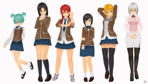 「スクールガールストライカーズ2」始動！メンバーの「キラル世界」での髪型＆制服など注目ポイントを紹介の画像14