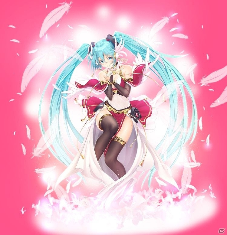 「アンジュ・ヴィエルジュ ～ガールズバトル～」にて初音ミクコラボが開始！新規描き起こし「UR 初音ミク」をゲットしようの画像1