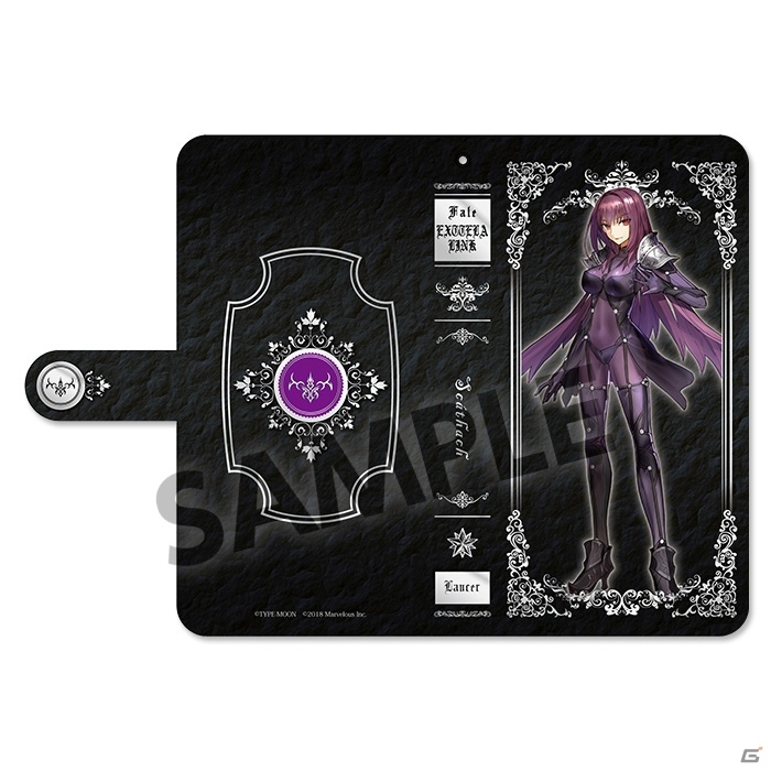 「Fate/EXTELLA LINK」アクリルキーホルダー、クリアファイル、手帳型スマートフォンケースの予約受付が開始！の画像12