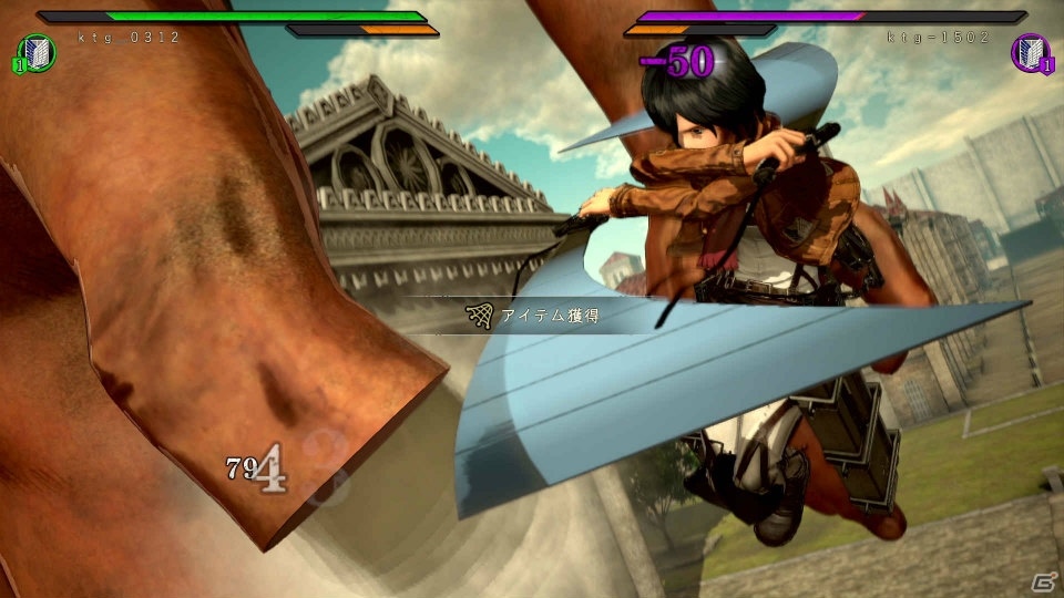 「進撃の巨人2」オンライン新要素「決戦モード」が追加される無料アップデートが実施！の画像6