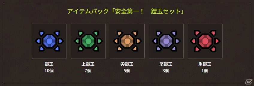 「モンスターハンター：ワールド」アイテムパック「安全第一！鎧玉セット」が配信開始！新イベントクエスト「調査（蛮顎竜、蒼火竜）」の情報もの画像1
