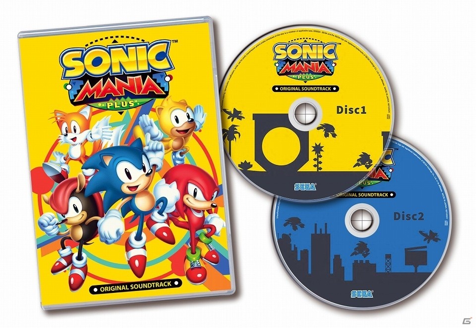 PS4/Switch「ソニックマニア・プラス」封入特典「SONIC MANIA PLUS