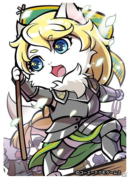 iOS/Android「のぶニャがの野望 ニャぷり！」未知のねこ武将が仲間に！登場する新たなねこ武将3体が公開の画像1