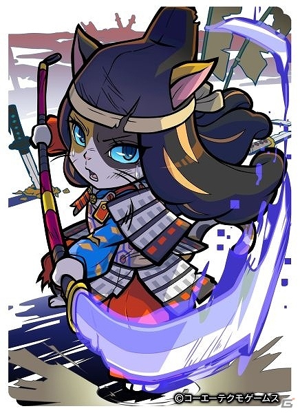 iOS/Android「のぶニャがの野望 ニャぷり！」未知のねこ武将が仲間に！登場する新たなねこ武将3体が公開の画像4