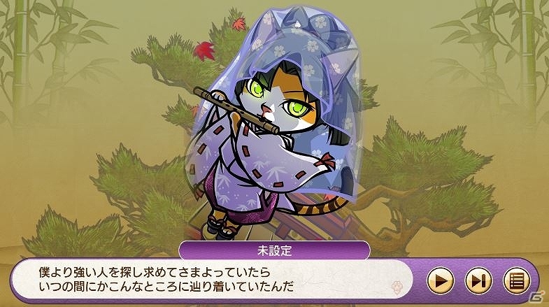 iOS/Android「のぶニャがの野望 ニャぷり！」未知のねこ武将が仲間に！登場する新たなねこ武将3体が公開の画像6