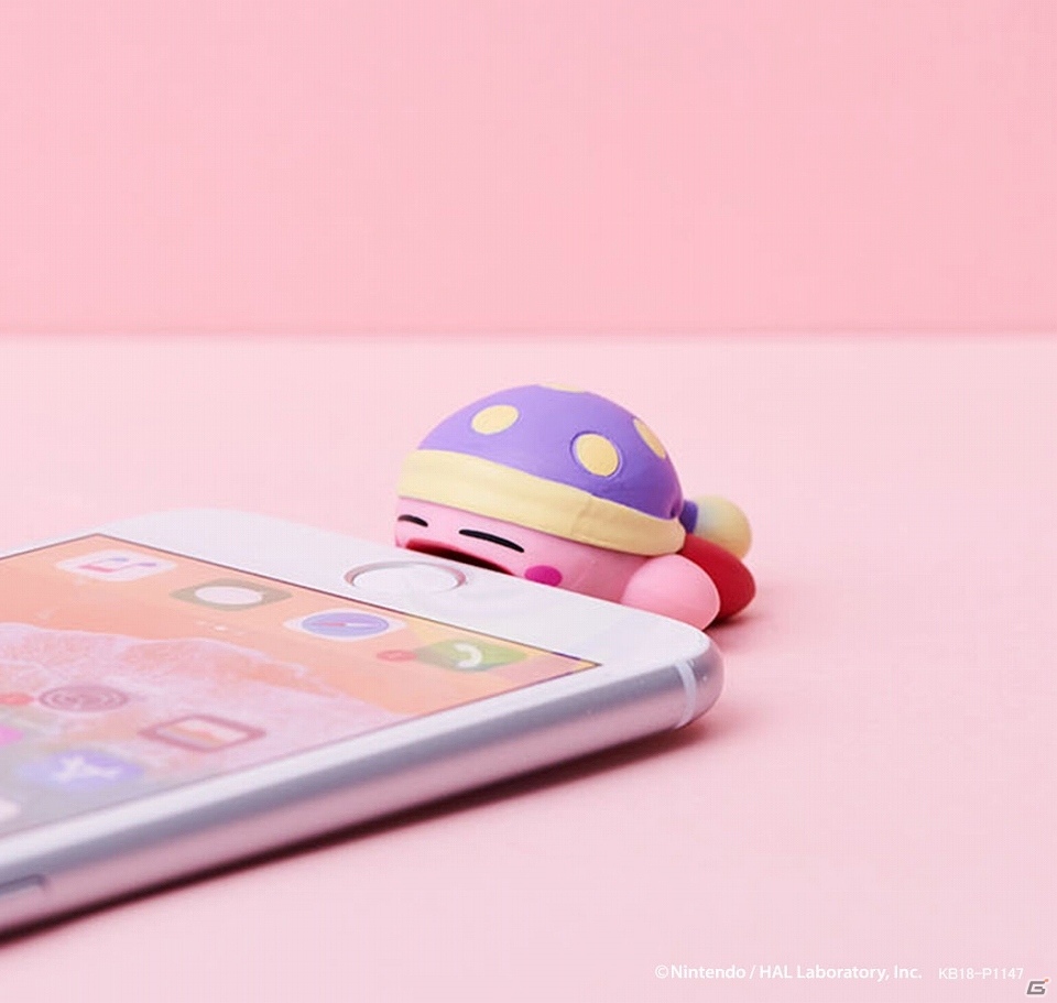 カービィたちがパクッとかぶりつく Iphone純正ケーブル用アクセサリー ケーブルバイト に 星のカービィ が登場の画像 ゲーム情報サイト Gamer