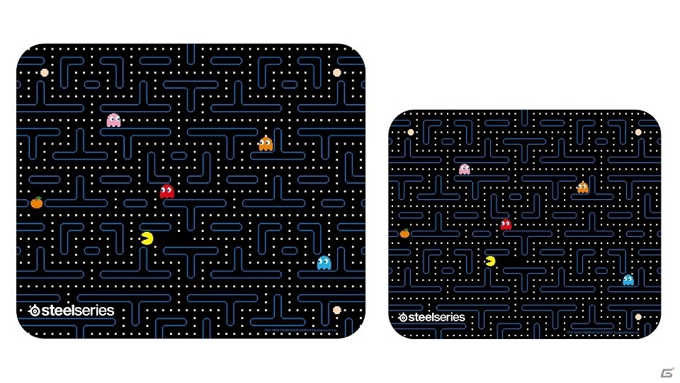 日本限定マウスパッドシリーズ第ニ弾「QcK/QcK Mini Pac-Man Edition」が6月7日より発売！の画像1