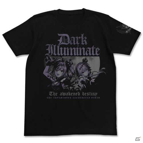 「アイドルマスター シンデレラガールズ」かな子、ゆっこ、美優の両面フルグラフィックTシャツが発売！“ダークイルミネイト”のロゴTシャツも登場の画像10