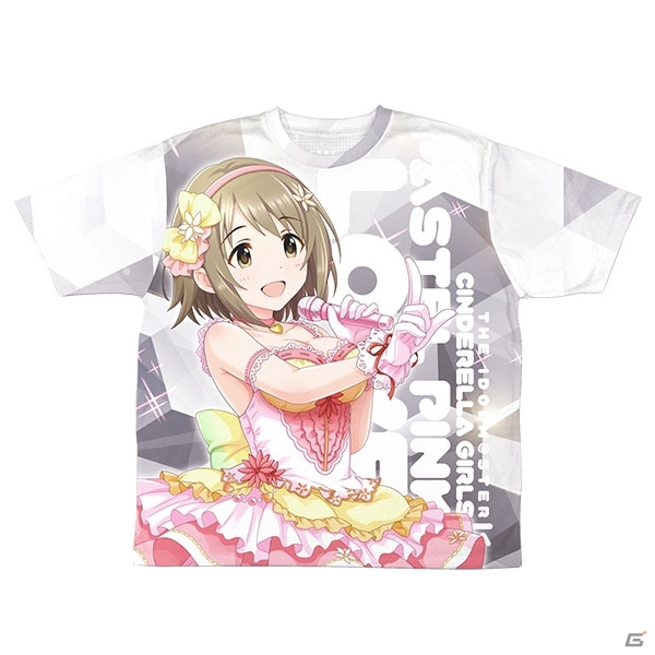 「アイドルマスター シンデレラガールズ」かな子、ゆっこ、美優の両面フルグラフィックTシャツが発売！“ダークイルミネイト”のロゴTシャツも登場の画像2