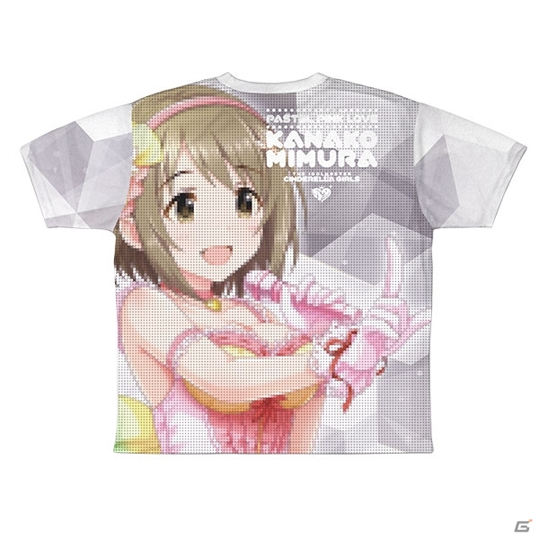 「アイドルマスター シンデレラガールズ」かな子、ゆっこ、美優の両面フルグラフィックTシャツが発売！“ダークイルミネイト”のロゴTシャツも登場の画像3