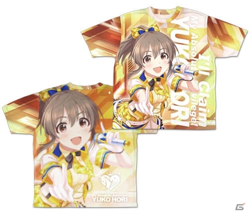 「アイドルマスター シンデレラガールズ」かな子、ゆっこ、美優の両面フルグラフィックTシャツが発売！“ダークイルミネイト”のロゴTシャツも登場の画像4