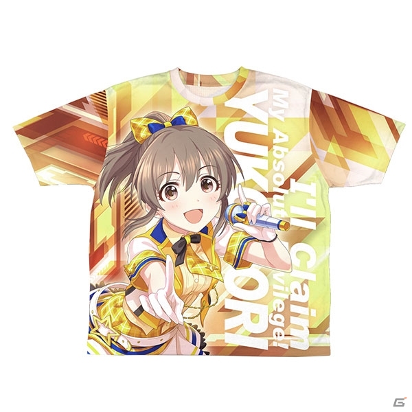 「アイドルマスター シンデレラガールズ」かな子、ゆっこ、美優の両面フルグラフィックTシャツが発売！“ダークイルミネイト”のロゴTシャツも登場の画像5