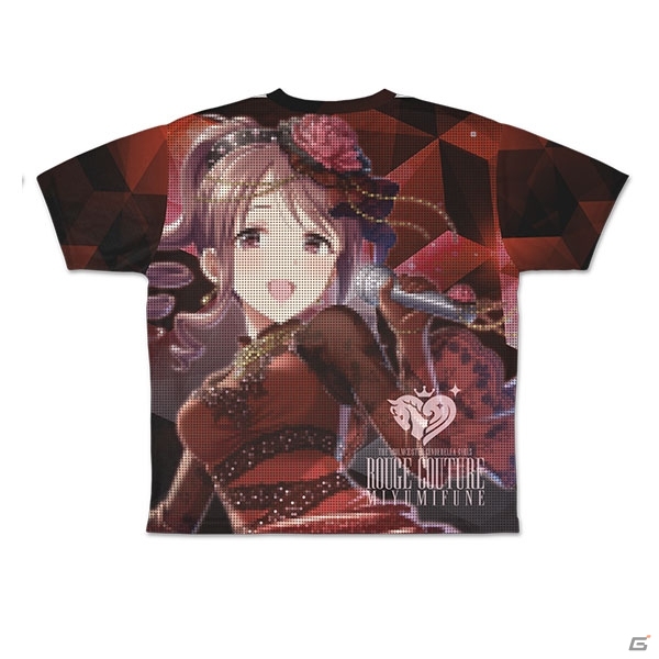「アイドルマスター シンデレラガールズ」かな子、ゆっこ、美優の両面フルグラフィックTシャツが発売！“ダークイルミネイト”のロゴTシャツも登場の画像9