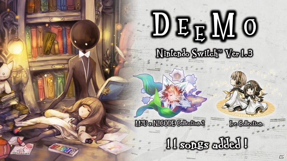 「DEEMO」楽曲追加パッチVer1.3が5月24日配信！楽曲試聴映像も公開の画像1