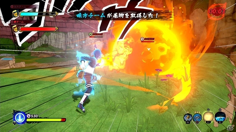 PS4「NARUTO TO BORUTO シノビストライカー」新世代“第七班”よりサラダとミツキを紹介！対戦ルールの基本となるチーム同士の殲滅戦「撃破戦」もチェックの画像21