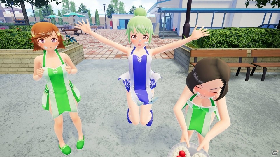 「ぎゃる☆がん2」DLC衣装第五弾はご奉仕メイド服、レースクイーン、あぶないエプロン！「だぶるぴーす ばいりんぎゃる」のセールもの画像18
