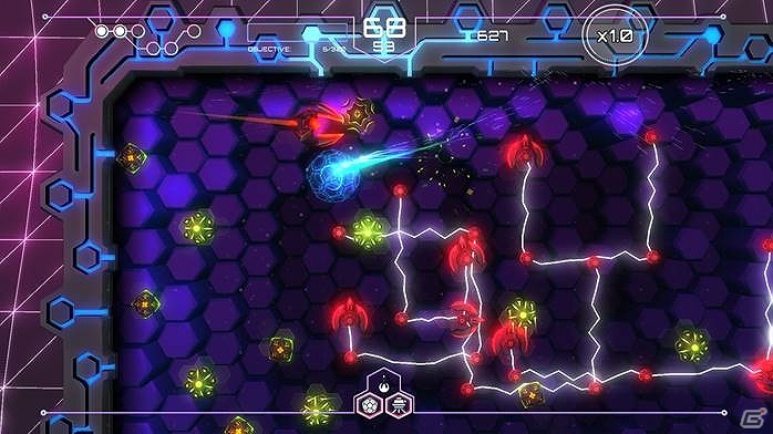 Switch用シューティング「Tachyon Project」が発売！ハッキングAIプログラムの一人ぼっちの戦争がはじまるの画像3
