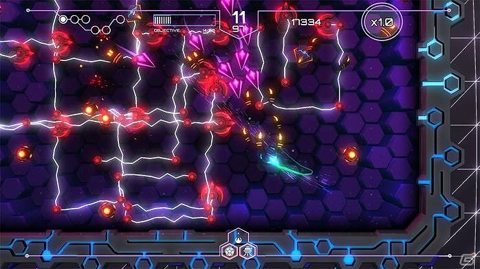 Switch用シューティング「Tachyon Project」が発売！ハッキングAIプログラムの一人ぼっちの戦争がはじまるの画像5