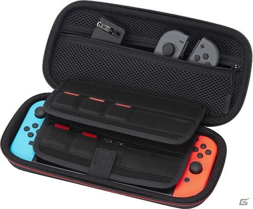 ACアダプターや予備のJoy-Conも収納可能！「CYBER・大容量キャリングケース（SWITCH用）」が5月30日に発売の画像4
