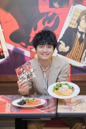 福山潤さんがカフェに参上！謎解きも楽しめる「セガコラボカフェ PERSONA5 the Animation」レポートの画像14