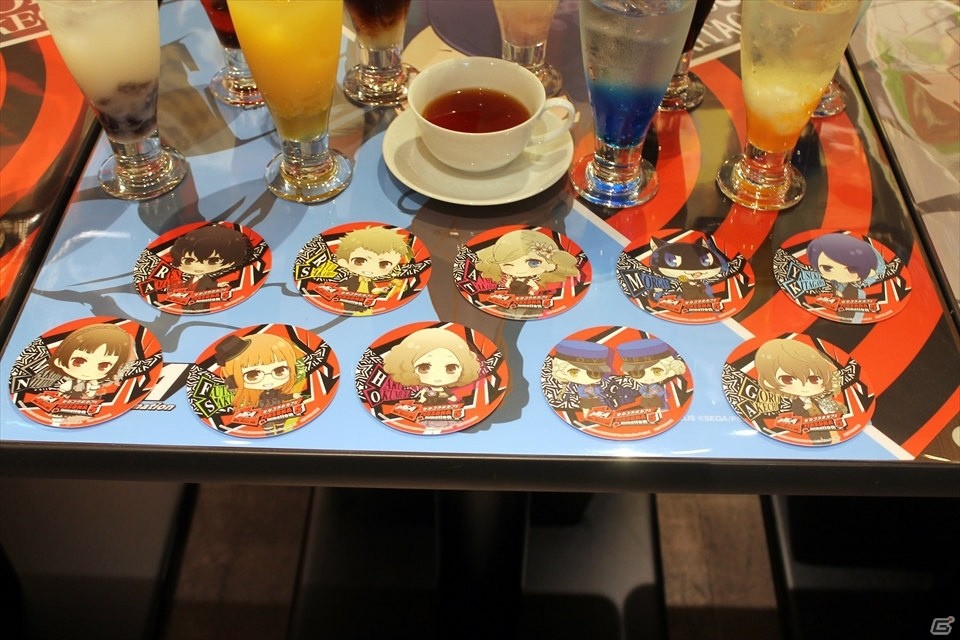 福山潤さんがカフェに参上！謎解きも楽しめる「セガコラボカフェ PERSONA5 the Animation」レポートの画像11