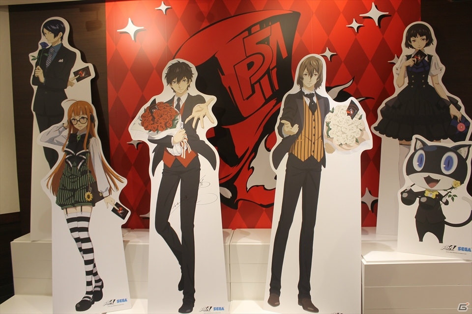 福山潤さんがカフェに参上！謎解きも楽しめる「セガコラボカフェ PERSONA5 the Animation」レポートの画像6
