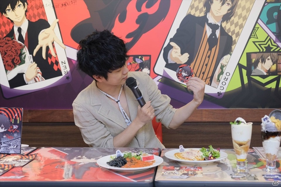 福山潤さんがカフェに参上！謎解きも楽しめる「セガコラボカフェ PERSONA5 the Animation」レポートの画像8