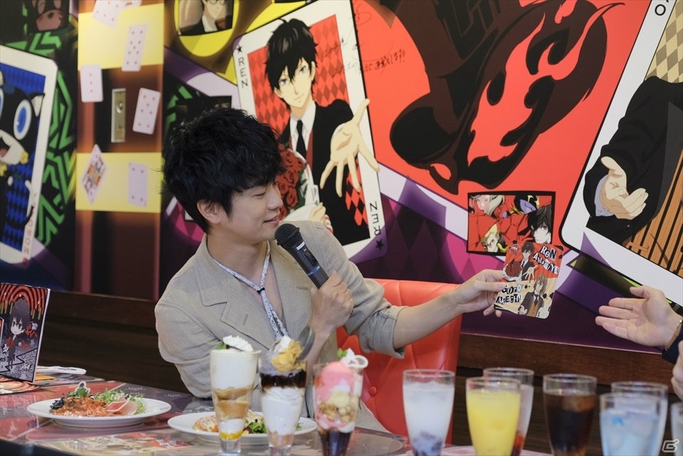 福山潤さんがカフェに参上！謎解きも楽しめる「セガコラボカフェ PERSONA5 the Animation」レポートの画像9