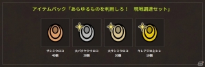 「モンスターハンター：ワールド」アイテムパック「あらゆるものを利用しろ！現地調達セット」が配信開始！イベントクエストスケジュールもチェックの画像1