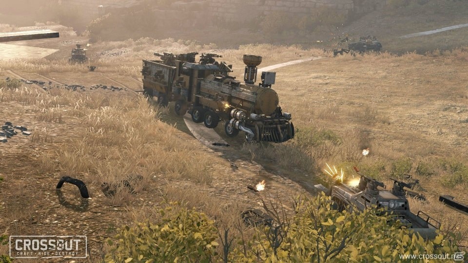 「CROSSOUT」特別車両リヴァイアサンを自ら操作して戦う新クランバトルが実装！の画像2