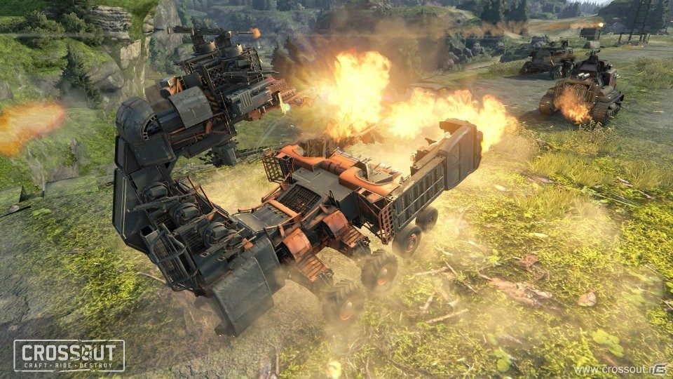 「CROSSOUT」特別車両リヴァイアサンを自ら操作して戦う新クランバトルが実装！の画像6