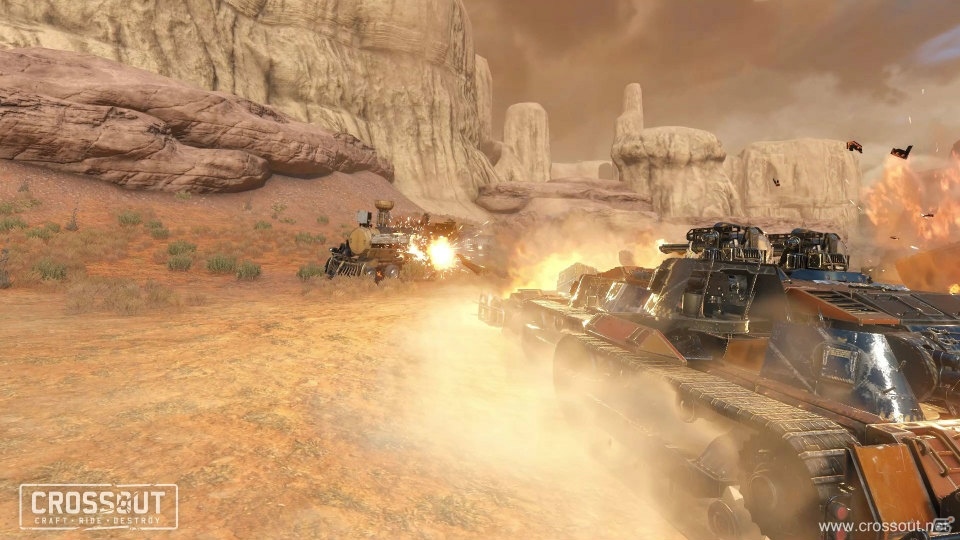 「CROSSOUT」特別車両リヴァイアサンを自ら操作して戦う新クランバトルが実装！の画像7