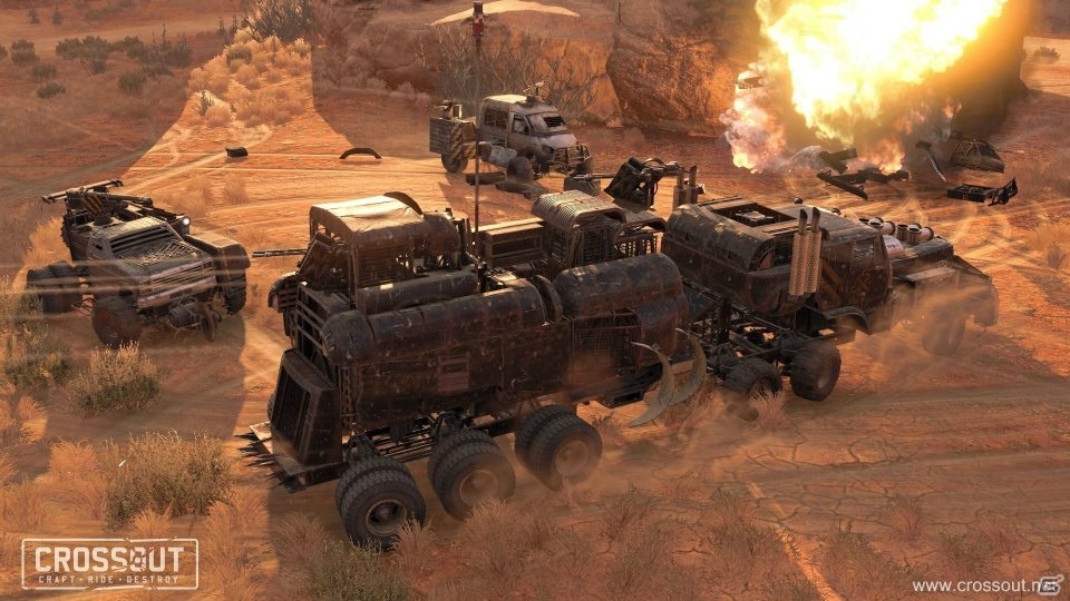 「CROSSOUT」特別車両リヴァイアサンを自ら操作して戦う新クランバトルが実装！の画像9