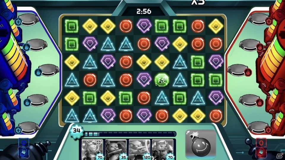3マッチパズルとPvPバトルが合体！iOS版「クルーノ：ヒーローバトル」が配信開始の画像2