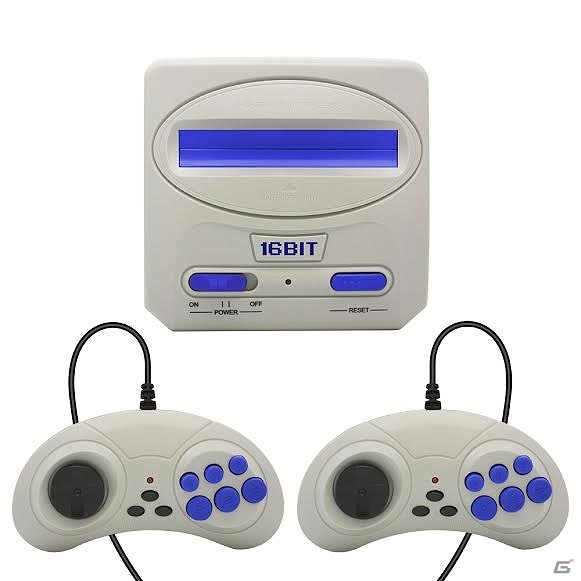 メガドライブのソフトが楽しめる互換機「16ビットコンパクトMD」が6月5日に発売！軽量コンパクトデザインで登場の画像1